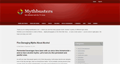 Desktop Screenshot of mythbusters.com